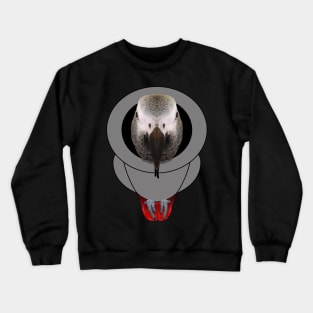 African Grey Parrot Hoodie Crewneck Sweatshirt